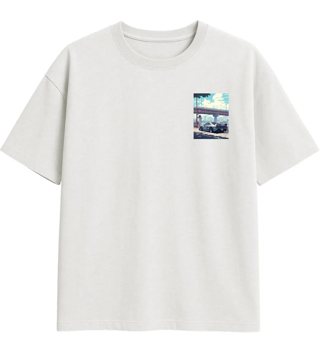 Pixel Drift Oversize T-Shirt Lorinfo