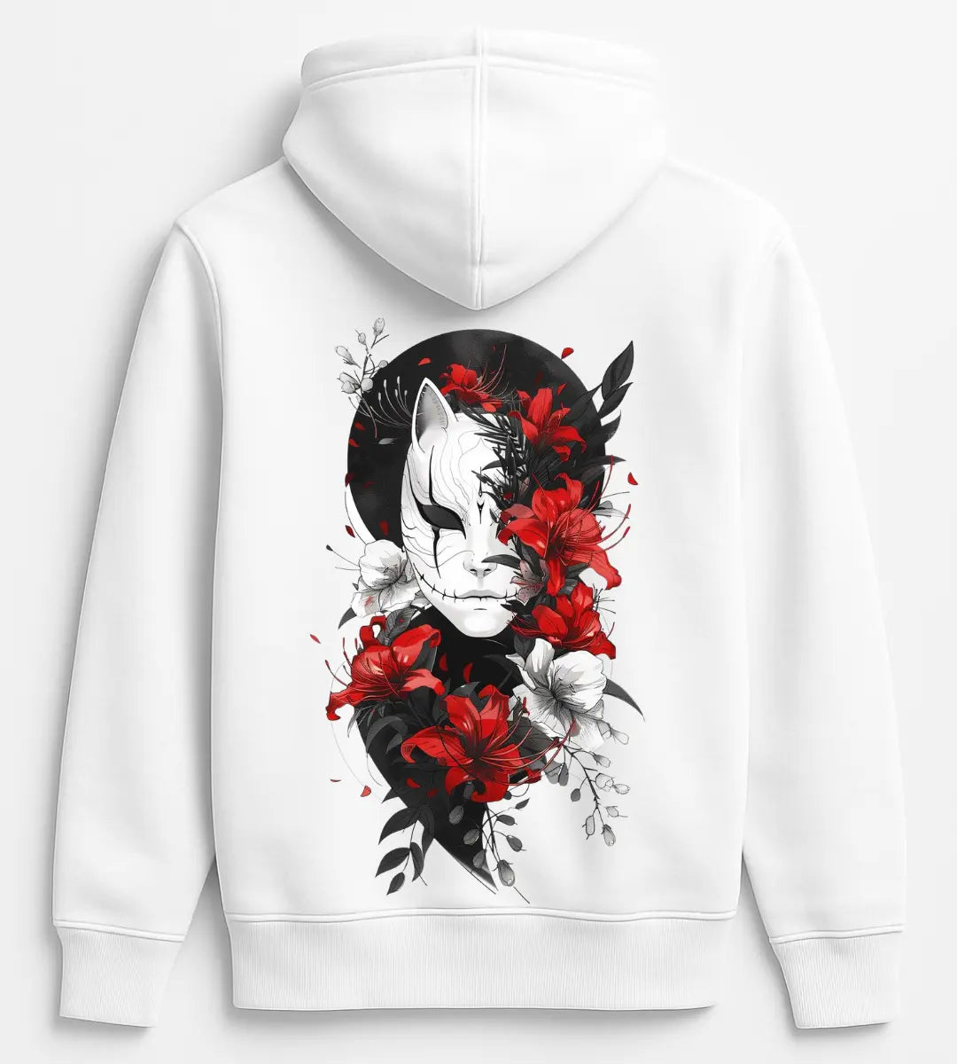 Kitsune Blossom Hoodie Lorinfo