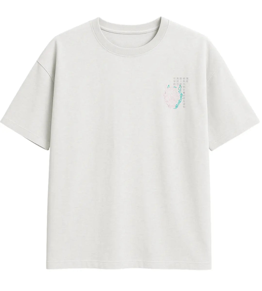 Neon Spirit Oversize T-Shirt Lorinfo