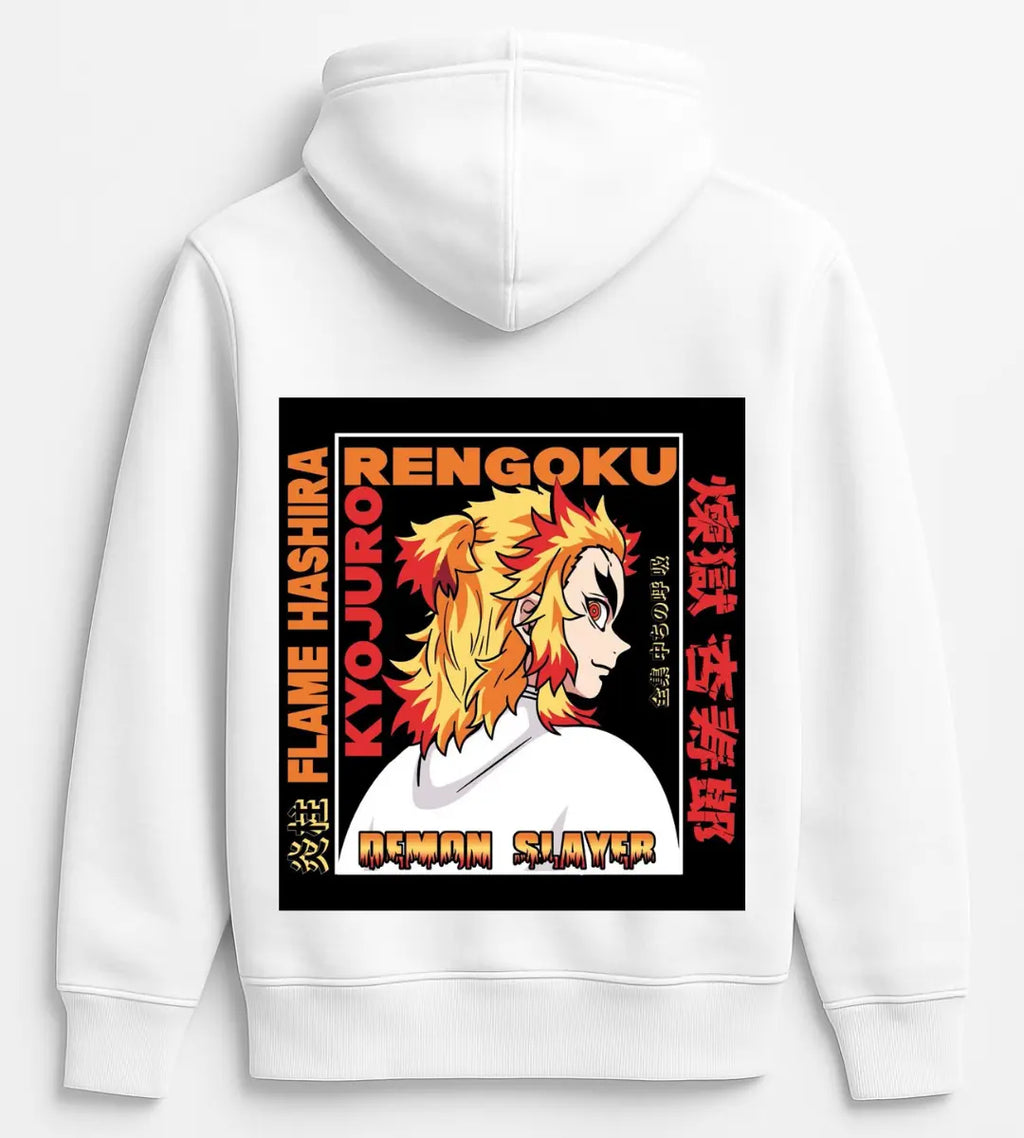Blazing Portrait Hoodie Lorinfo