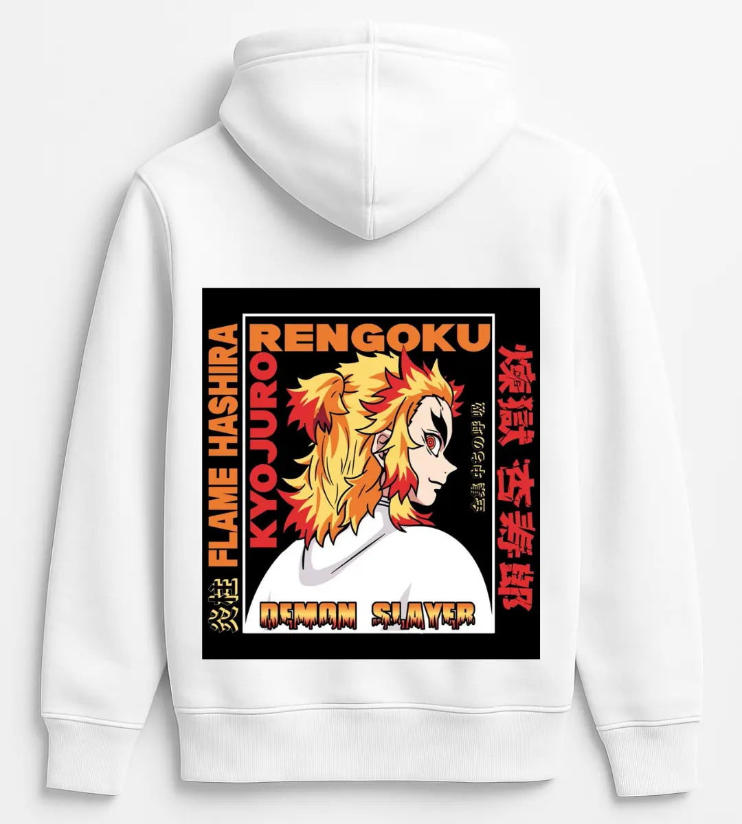 Blazing Portrait Hoodie Lorinfo