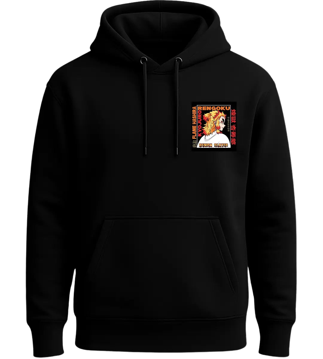 Blazing Portrait Hoodie Lorinfo