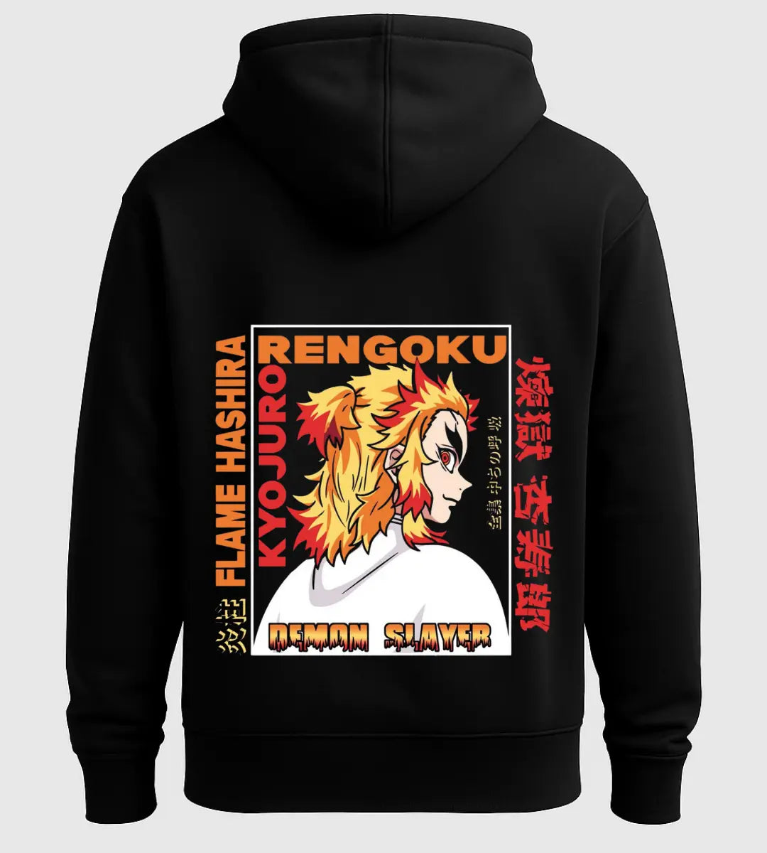 Blazing Portrait Hoodie Lorinfo
