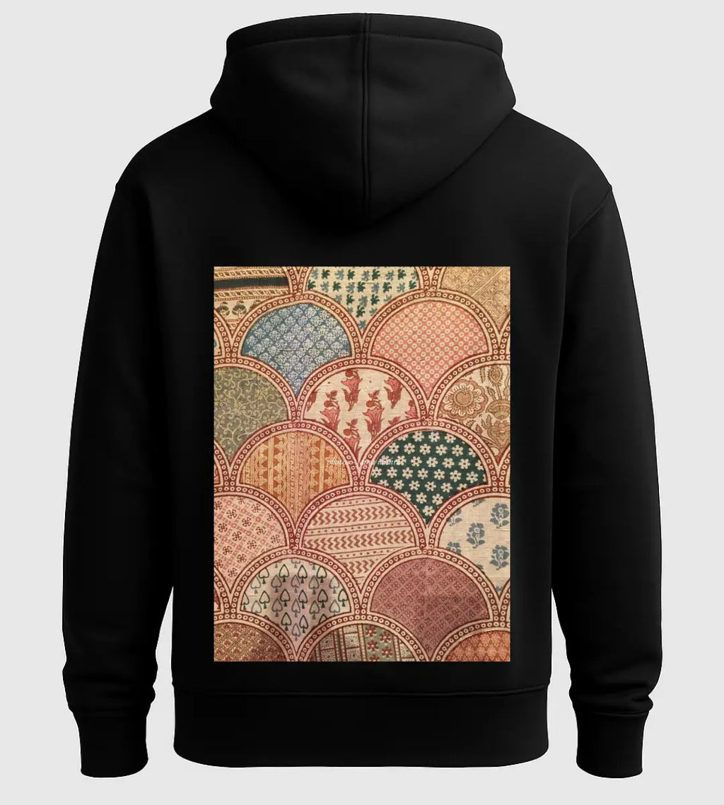 Mosaic Garden Hoodie Lorinfo