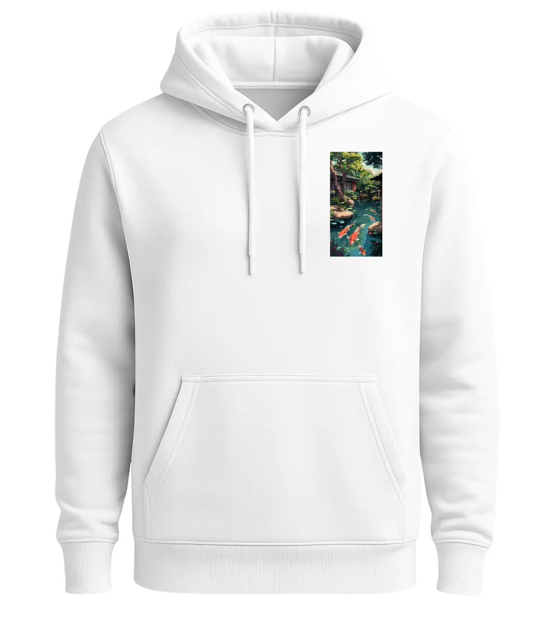 Zen Garden Koi Hoodie Lorinfo