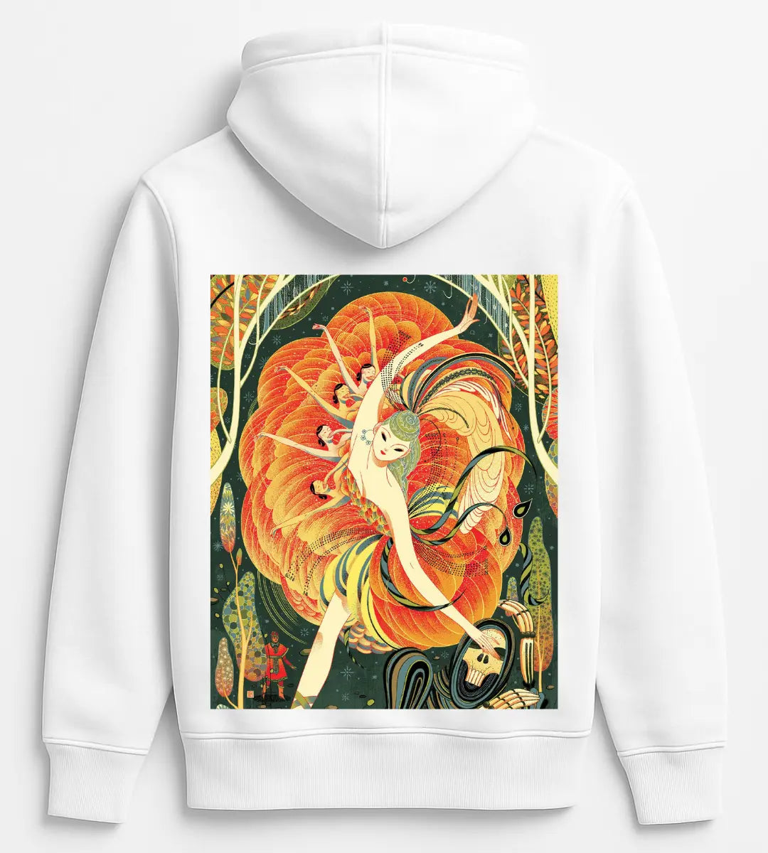 Flame Dance Hoodie Lorinfo