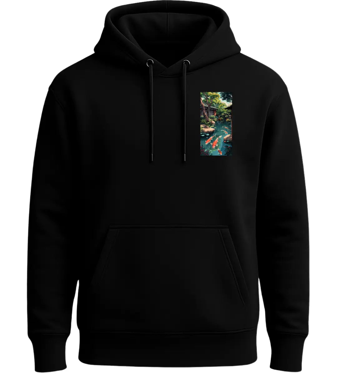 Zen Garden Koi Hoodie Lorinfo