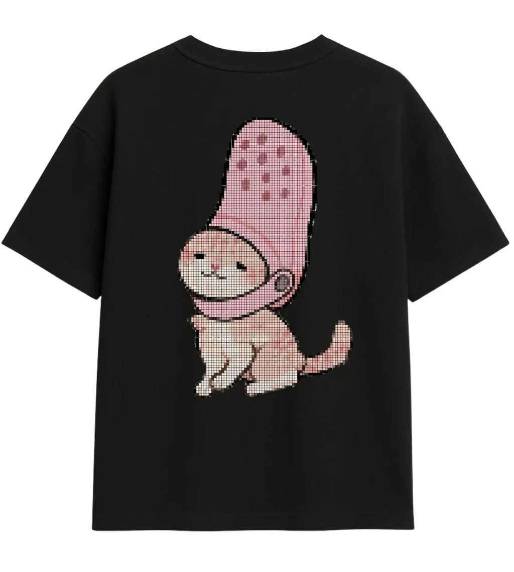 Croc Cat Oversize T-Shirt Lorinfo