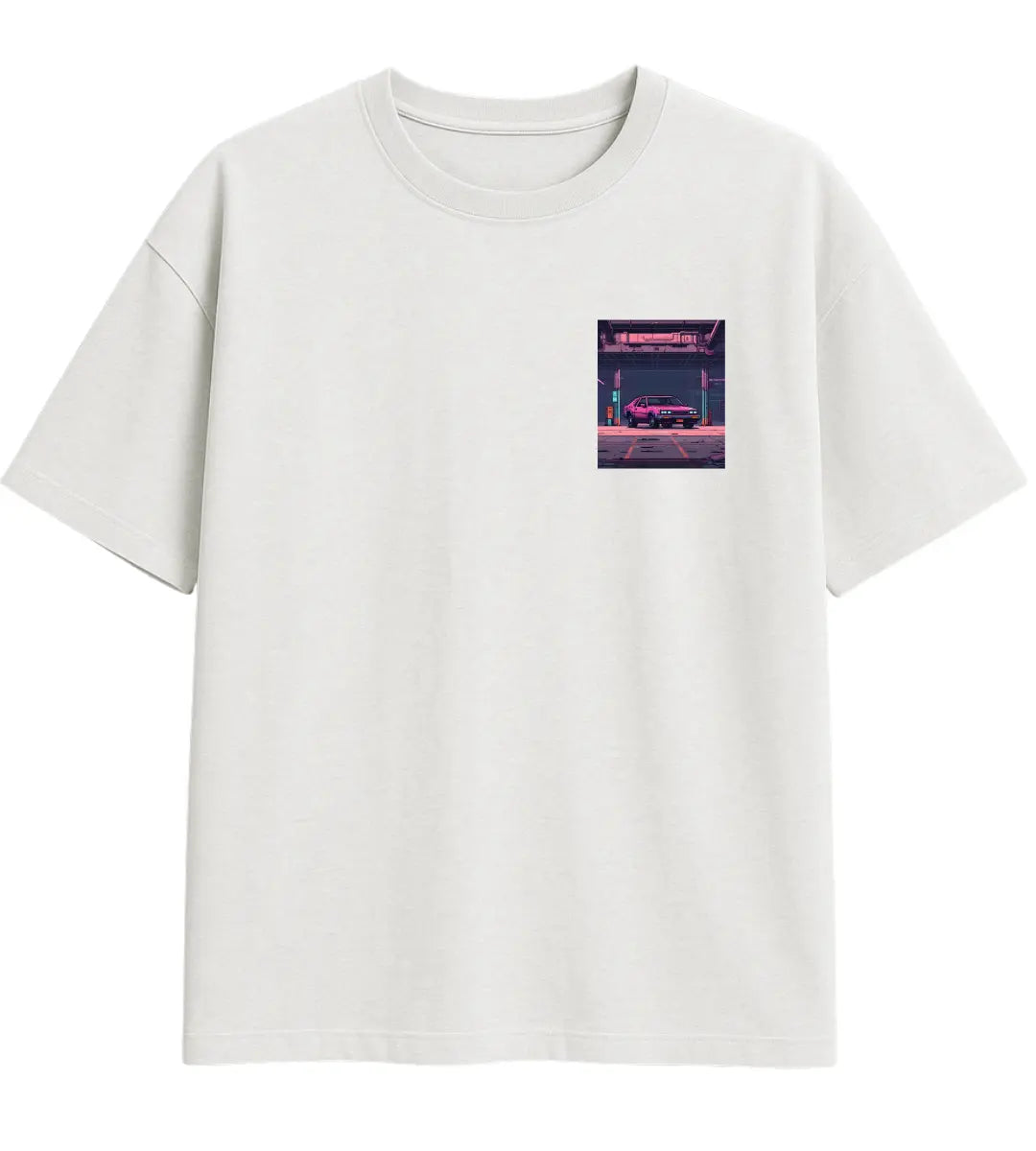 Retro Racer Oversize T-Shirt Lorinfo