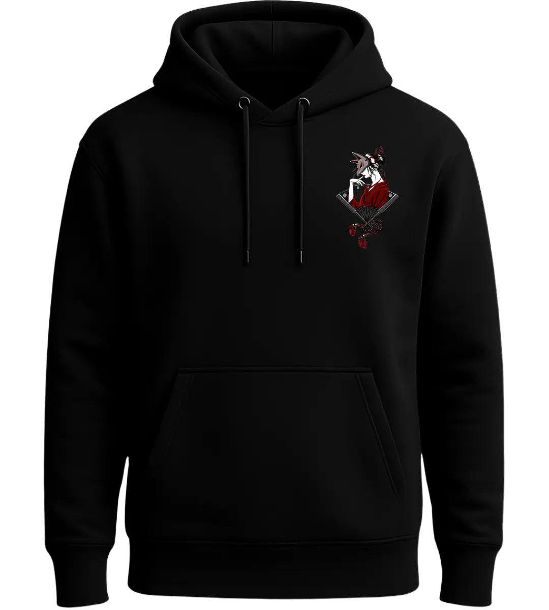 Kitsune Geisha Hoodie Lorinfo