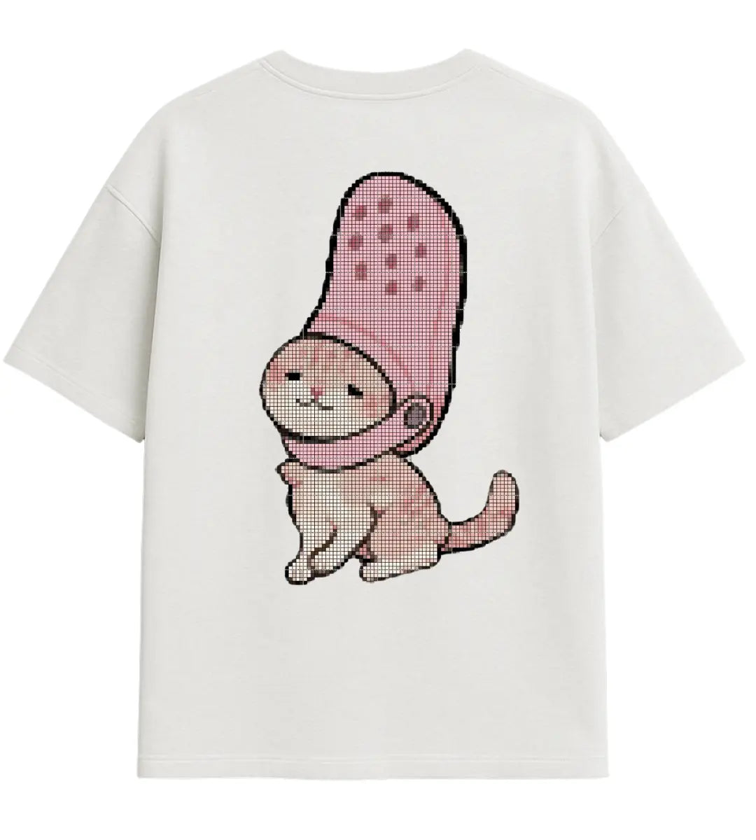 Croc Cat Oversize T-Shirt Lorinfo