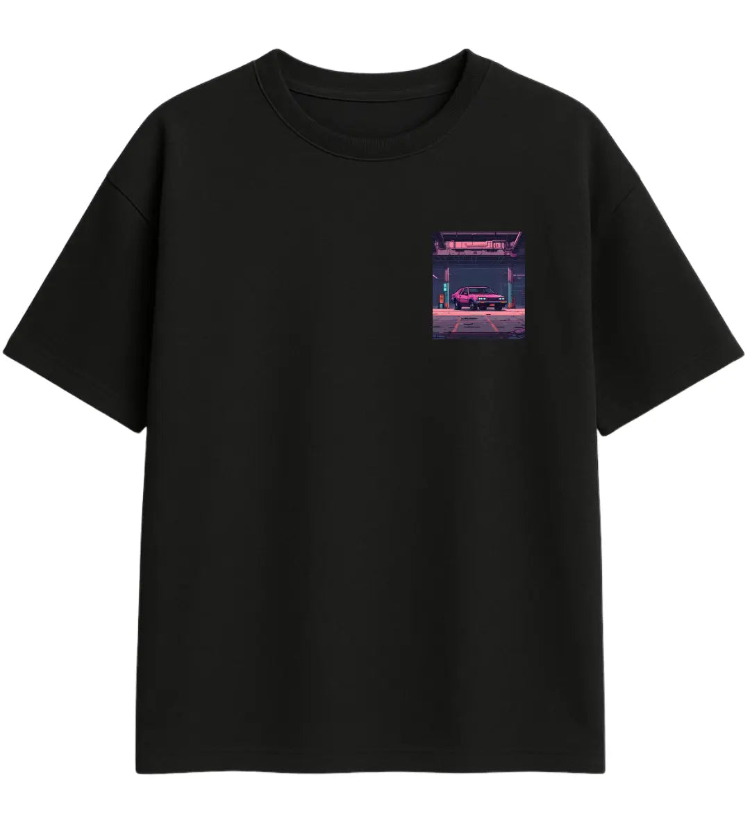 Retro Racer Oversize T-Shirt Lorinfo