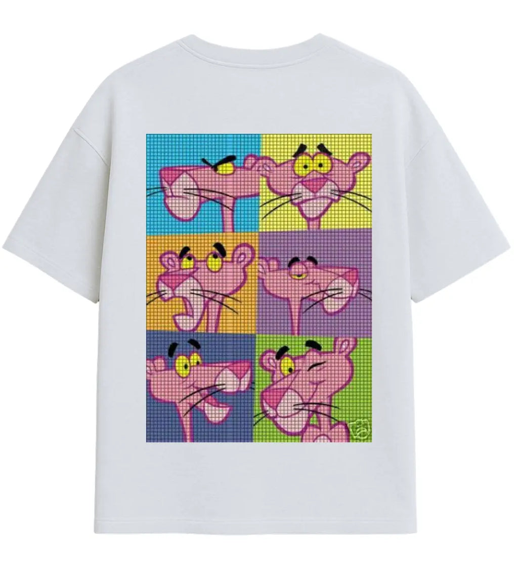 Pop Panther Oversize T-Shirt Lorinfo