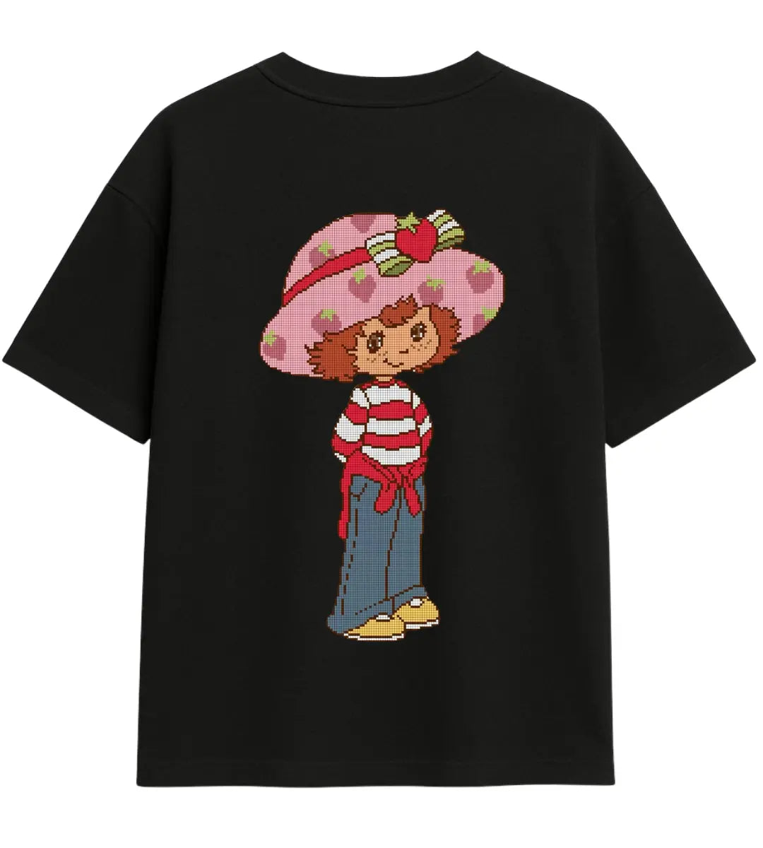 Çilek Kız Oversize T-Shirt Lorinfo