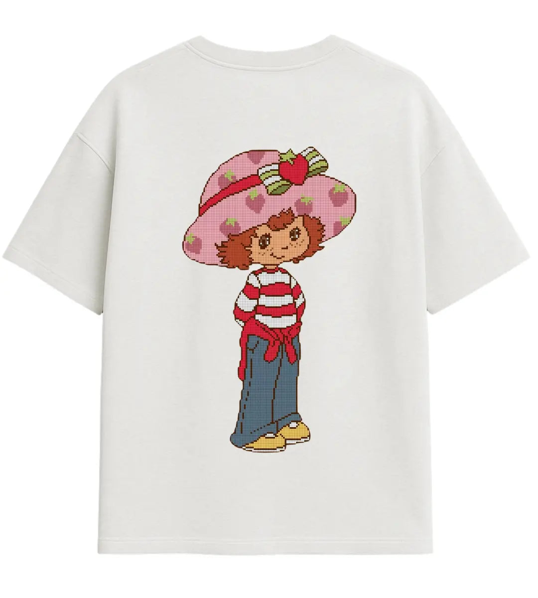 Çilek Kız Oversize T-Shirt Lorinfo