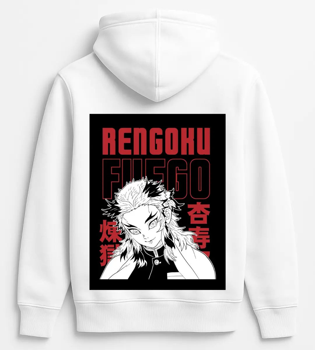 Rengoku Fuego Hoodie Lorinfo