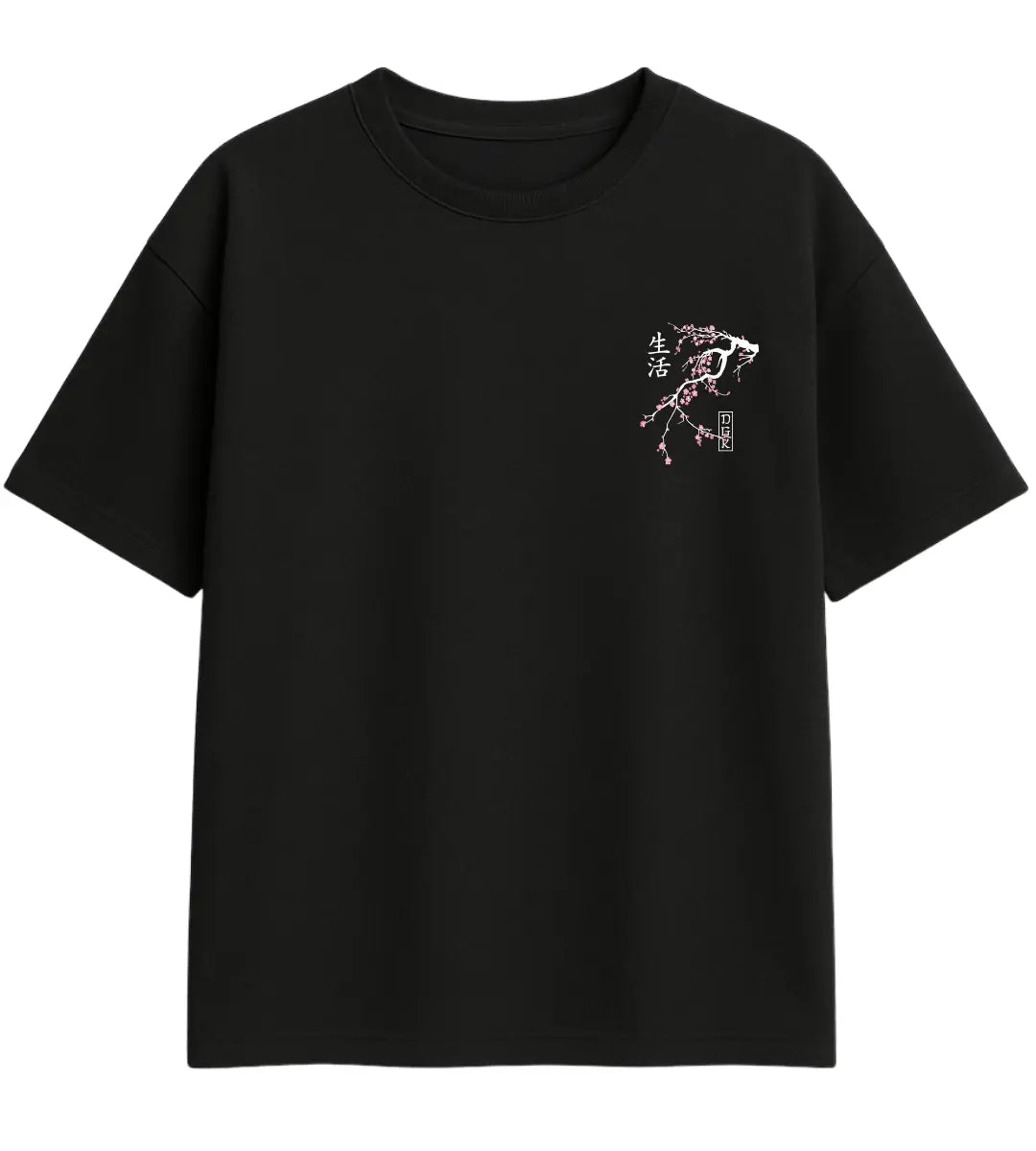 Sakura Life Oversize T-Shirt Lorinfo