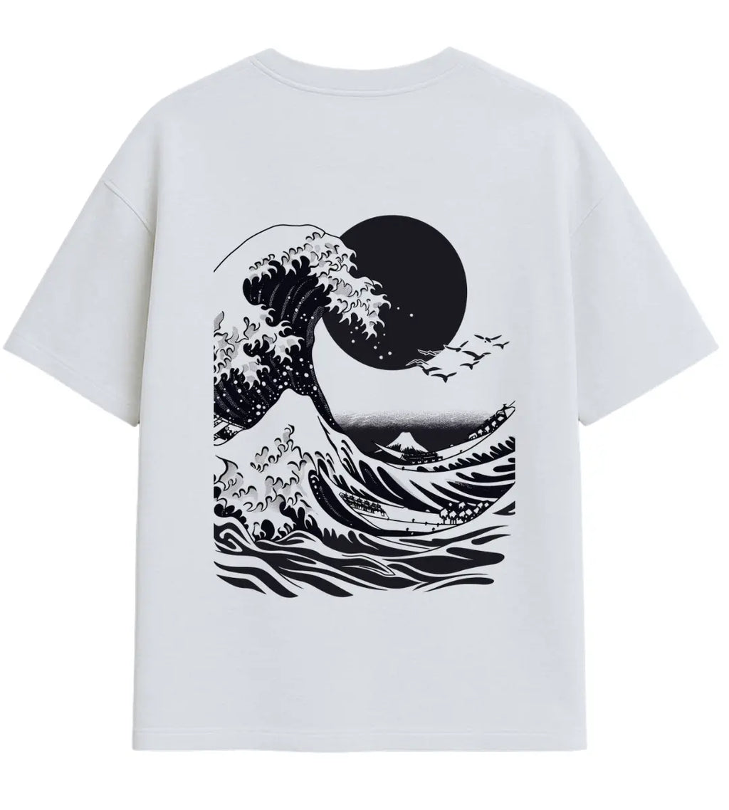 Gece Dalgası Oversize T-Shirt Lorinfo