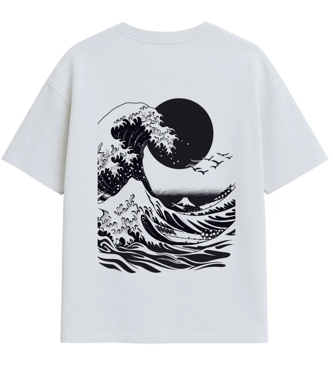 Gece Dalgası Oversize T-Shirt Lorinfo