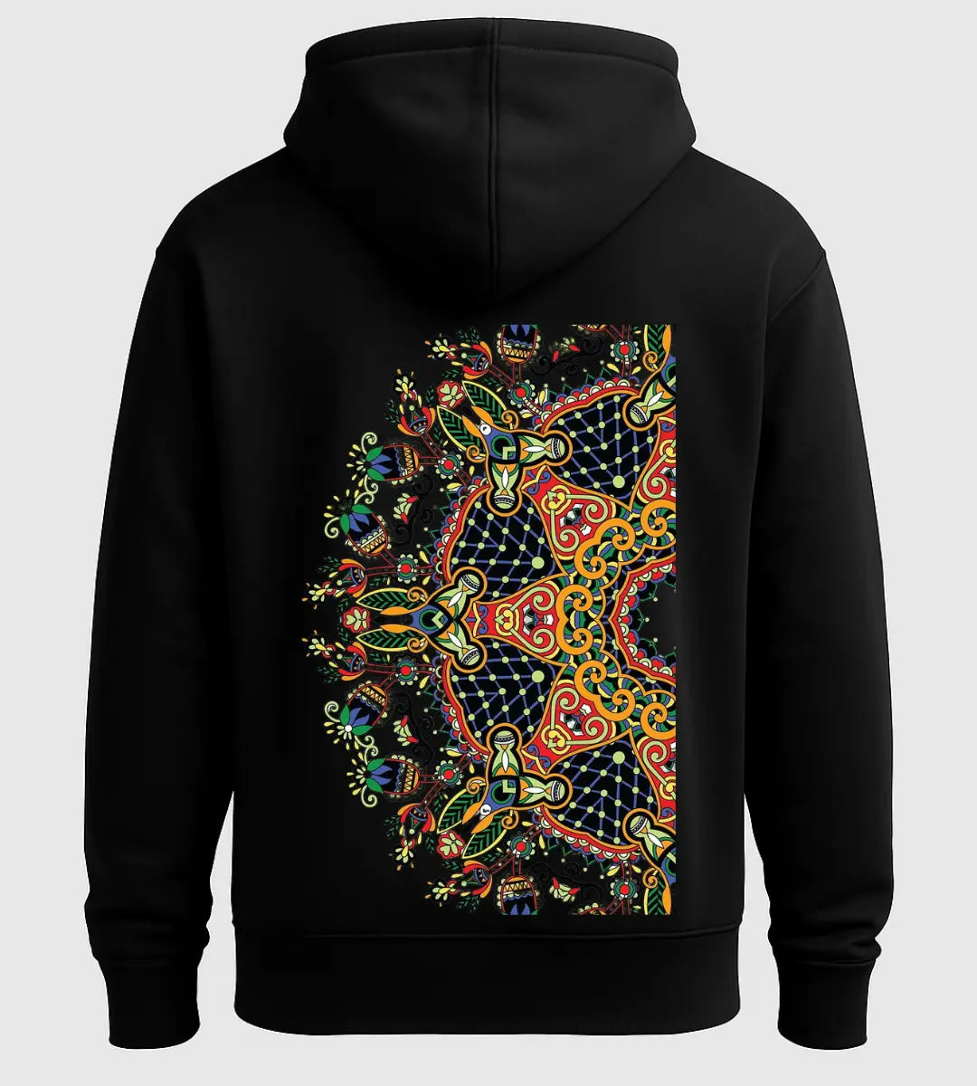 Mandala Rhythm Hoodie Lorinfo