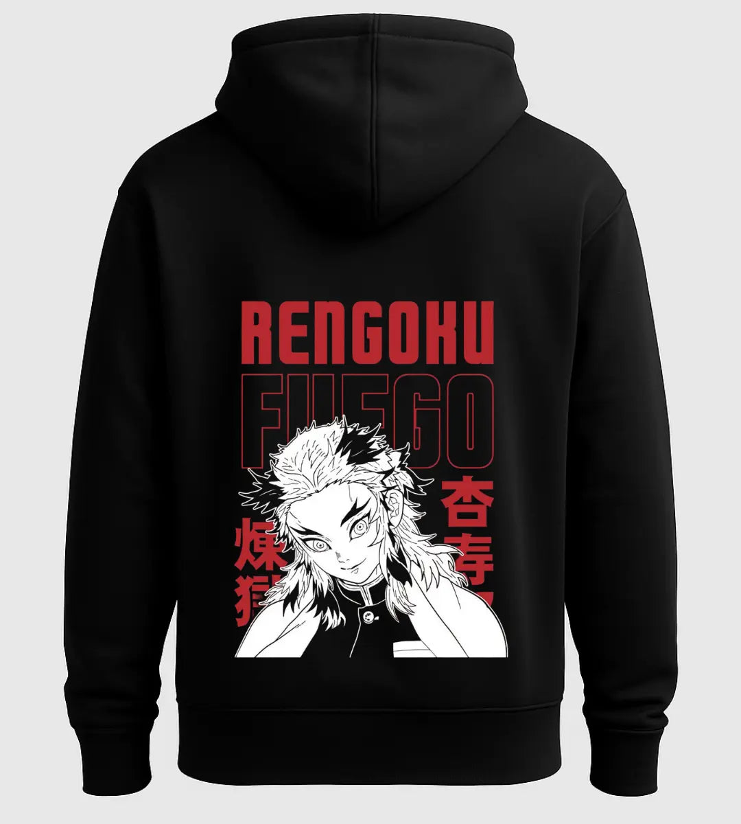 Rengoku Fuego Hoodie Lorinfo