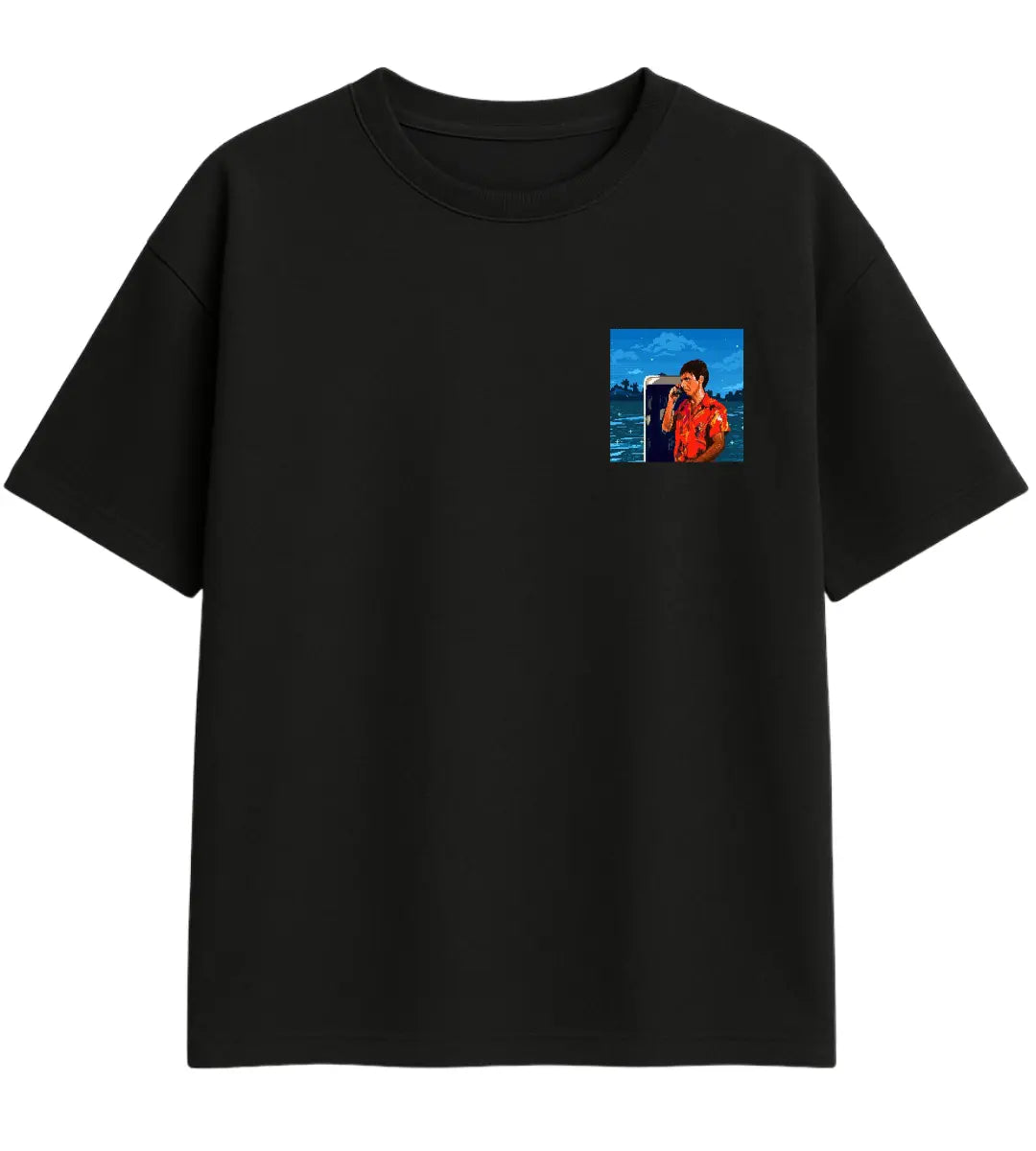 Pixel Vice Oversize T-Shirt Lorinfo