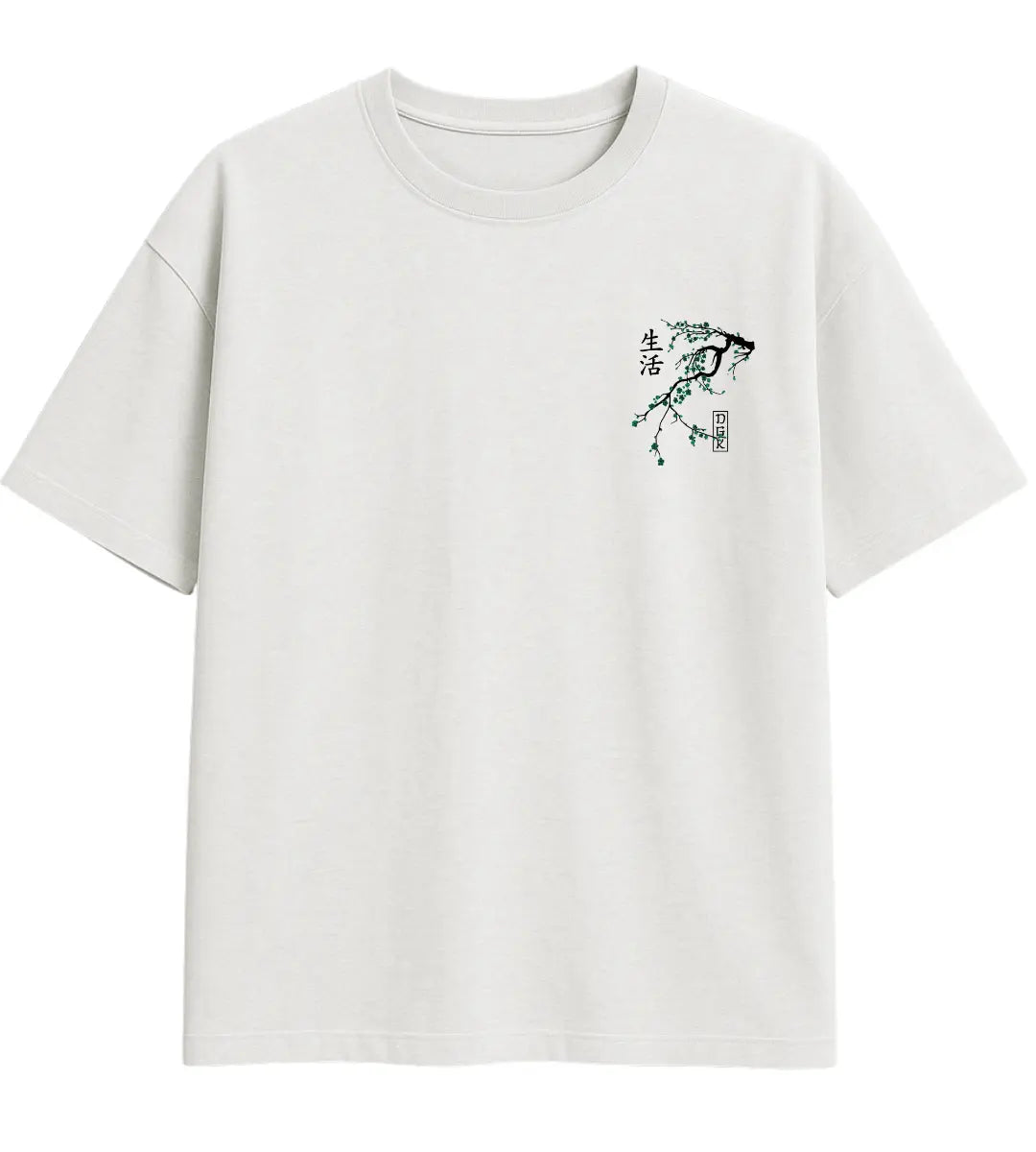 Sakura Life Oversize T-Shirt Lorinfo