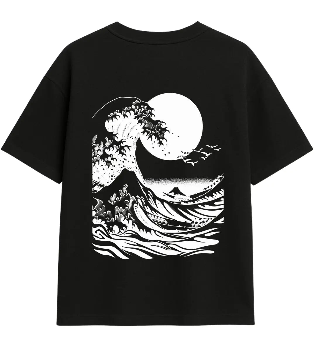 Gece Dalgası Oversize T-Shirt Lorinfo