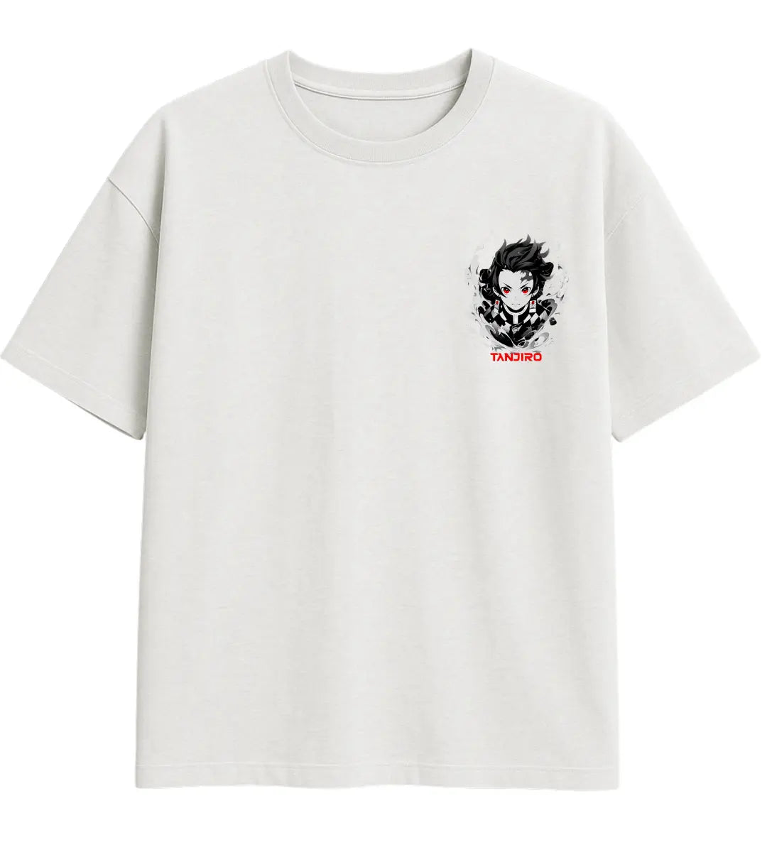 Tanjiro Fire Aura Oversize T-Shirt Lorinfo