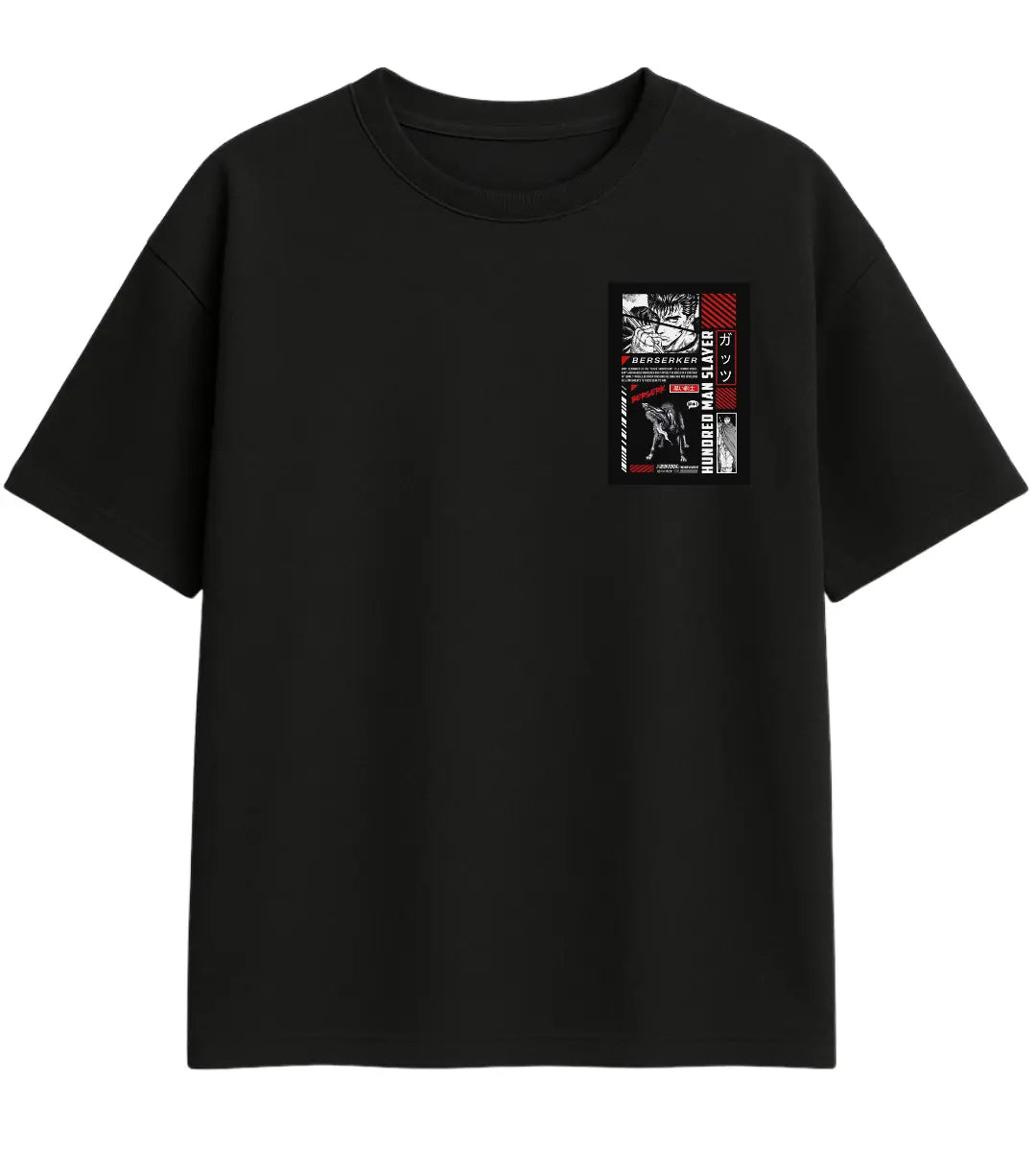 Hundred Man Slayer Oversize T-Shirt Lorinfo