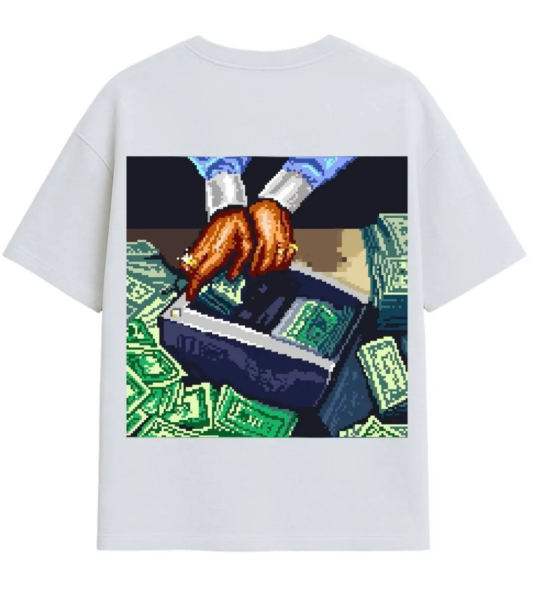 Pixel Hustle Oversize T-Shirt Lorinfo