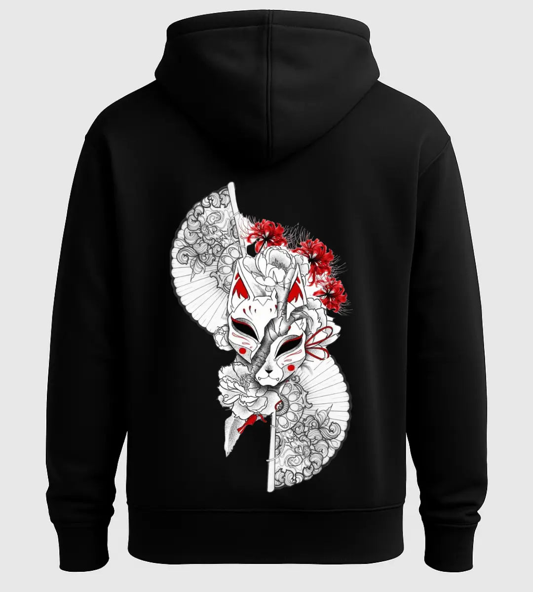 Kitsune Bloom Hoodie Lorinfo