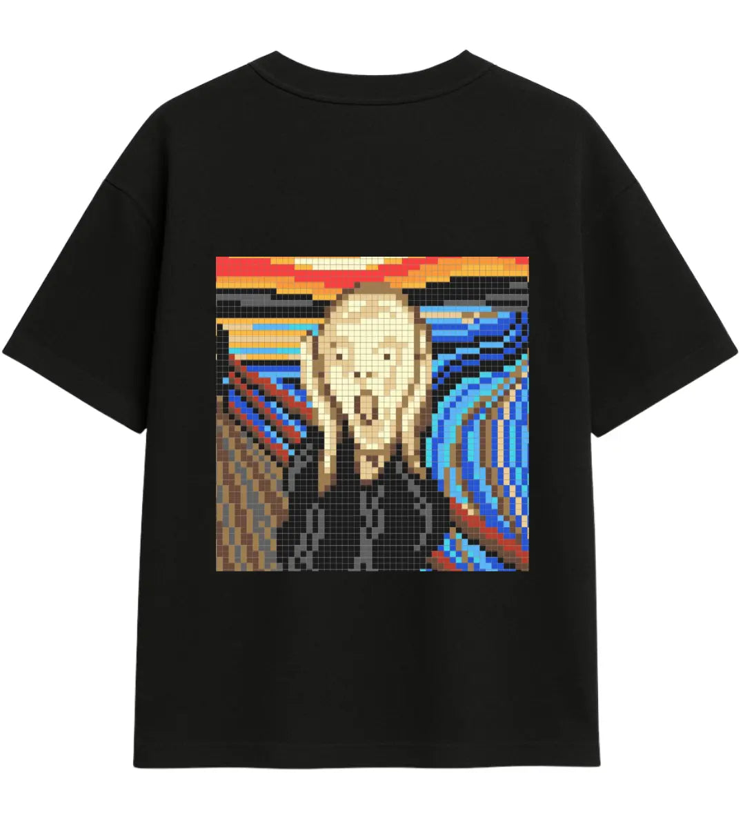 Pixel Scream Oversize T-Shirt Lorinfo