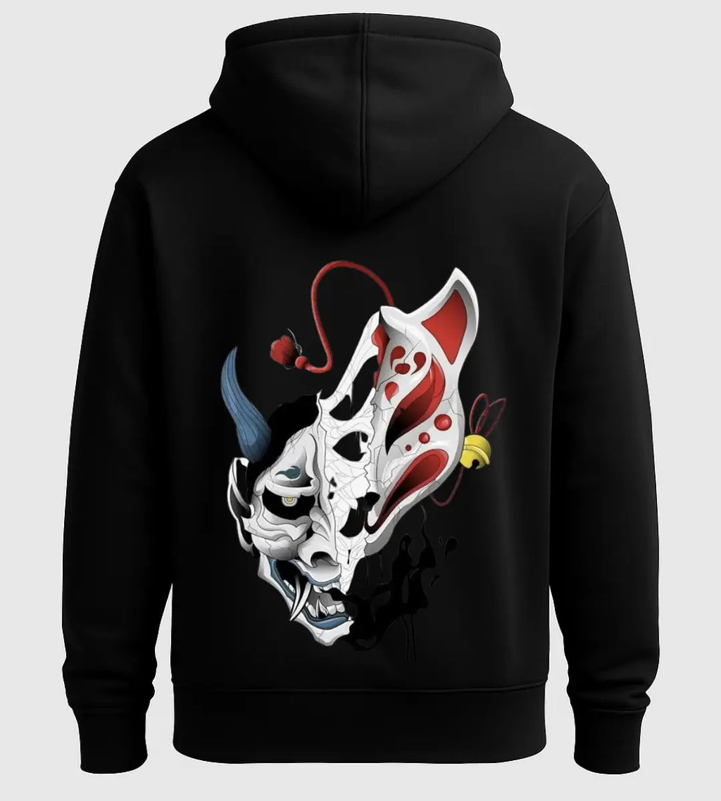 Oni & Kitsune Hoodie Lorinfo