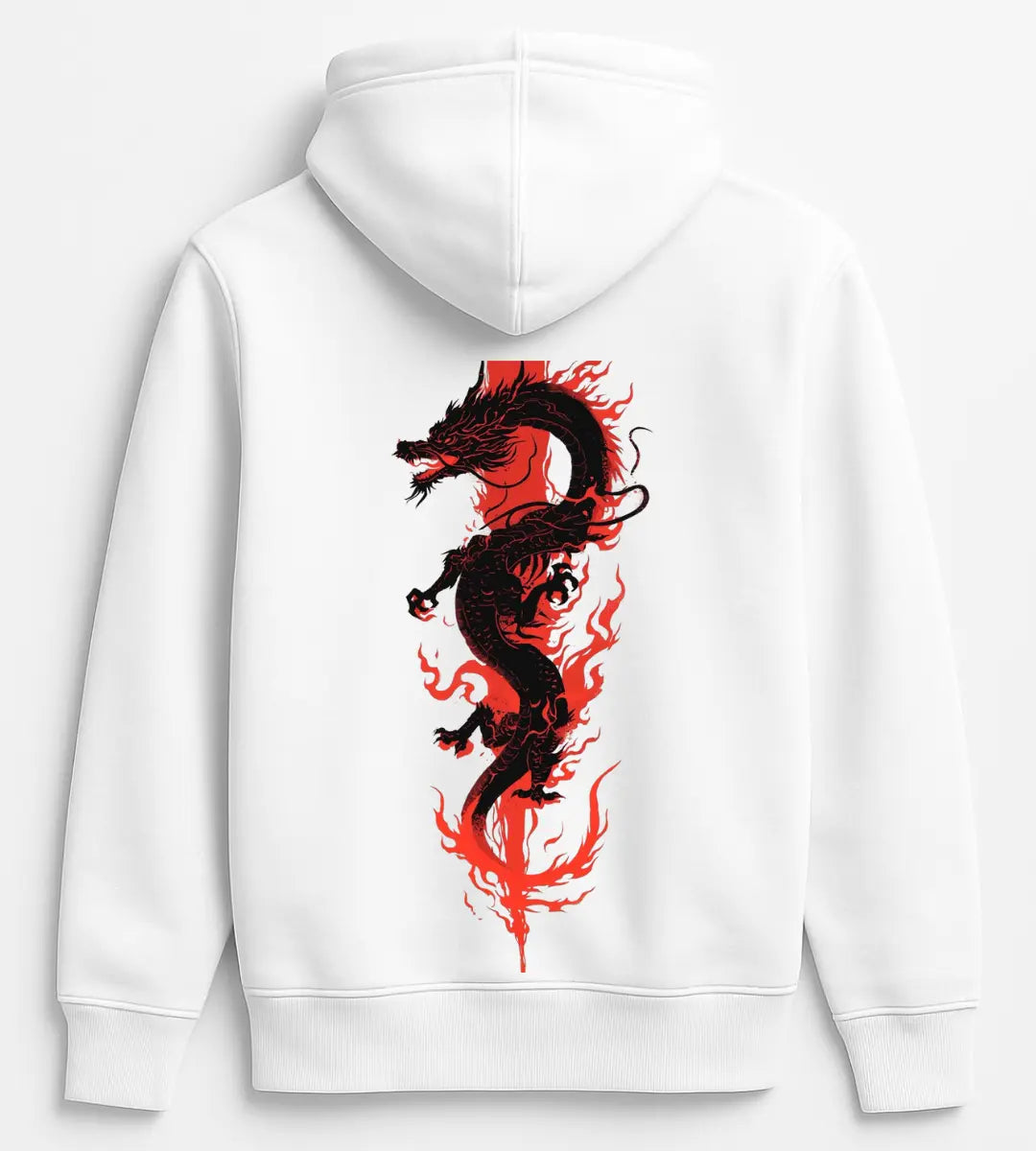 Flame Dragon Hoodie Lorinfo