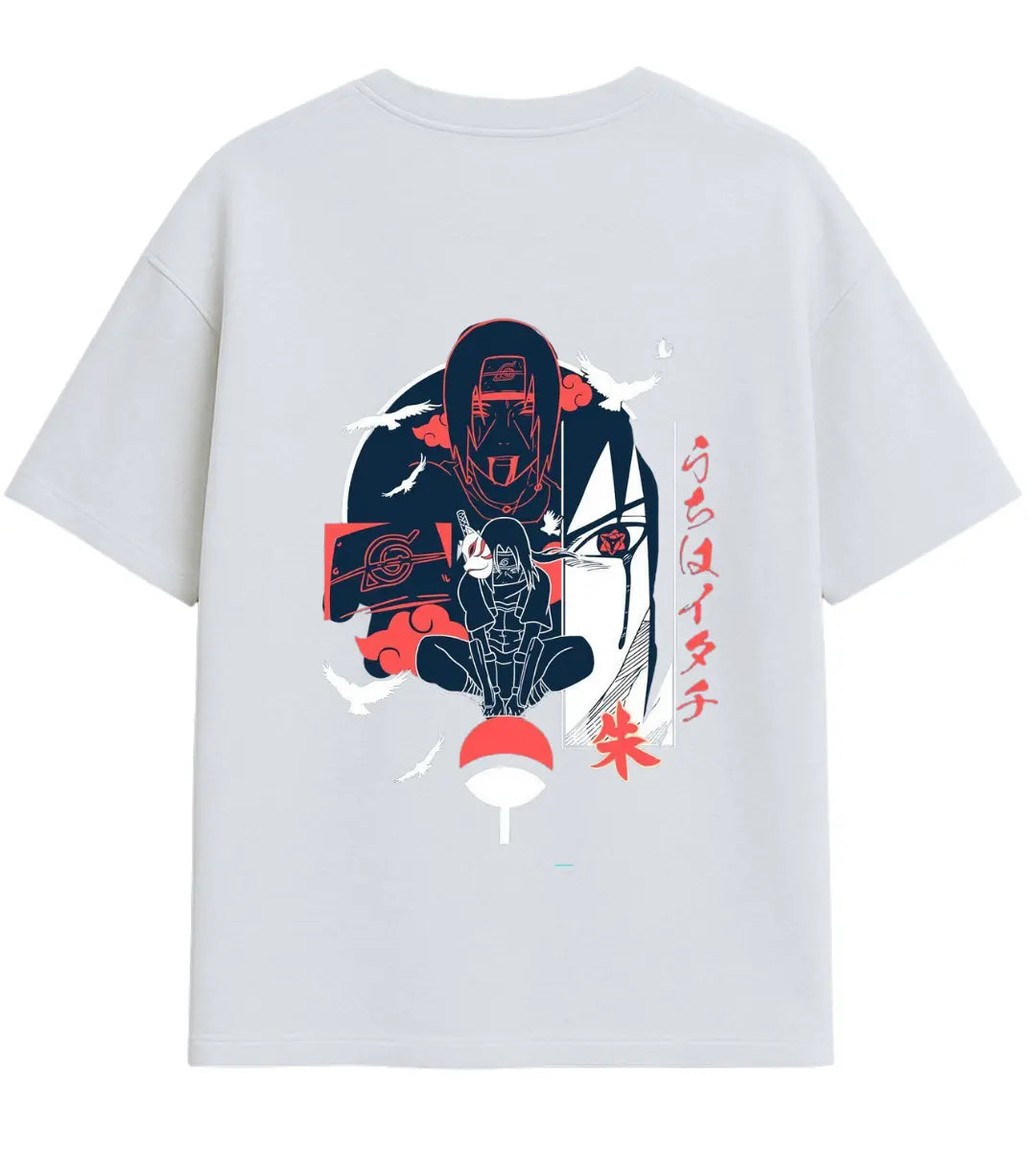 Naruto Akatsuki Oversize T-Shirt Lorinfo