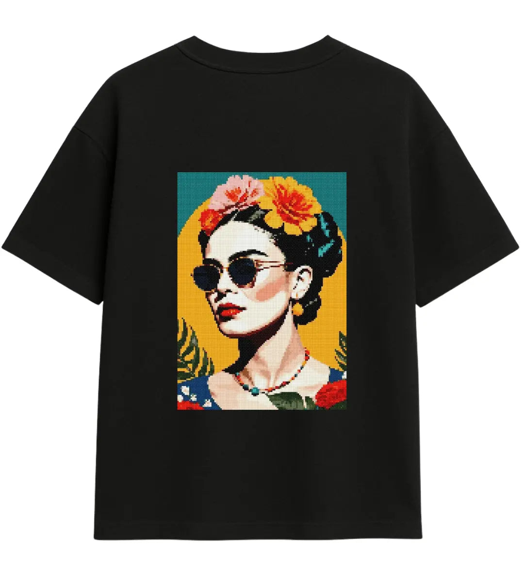 Pixel Frida Oversize T-Shirt Lorinfo