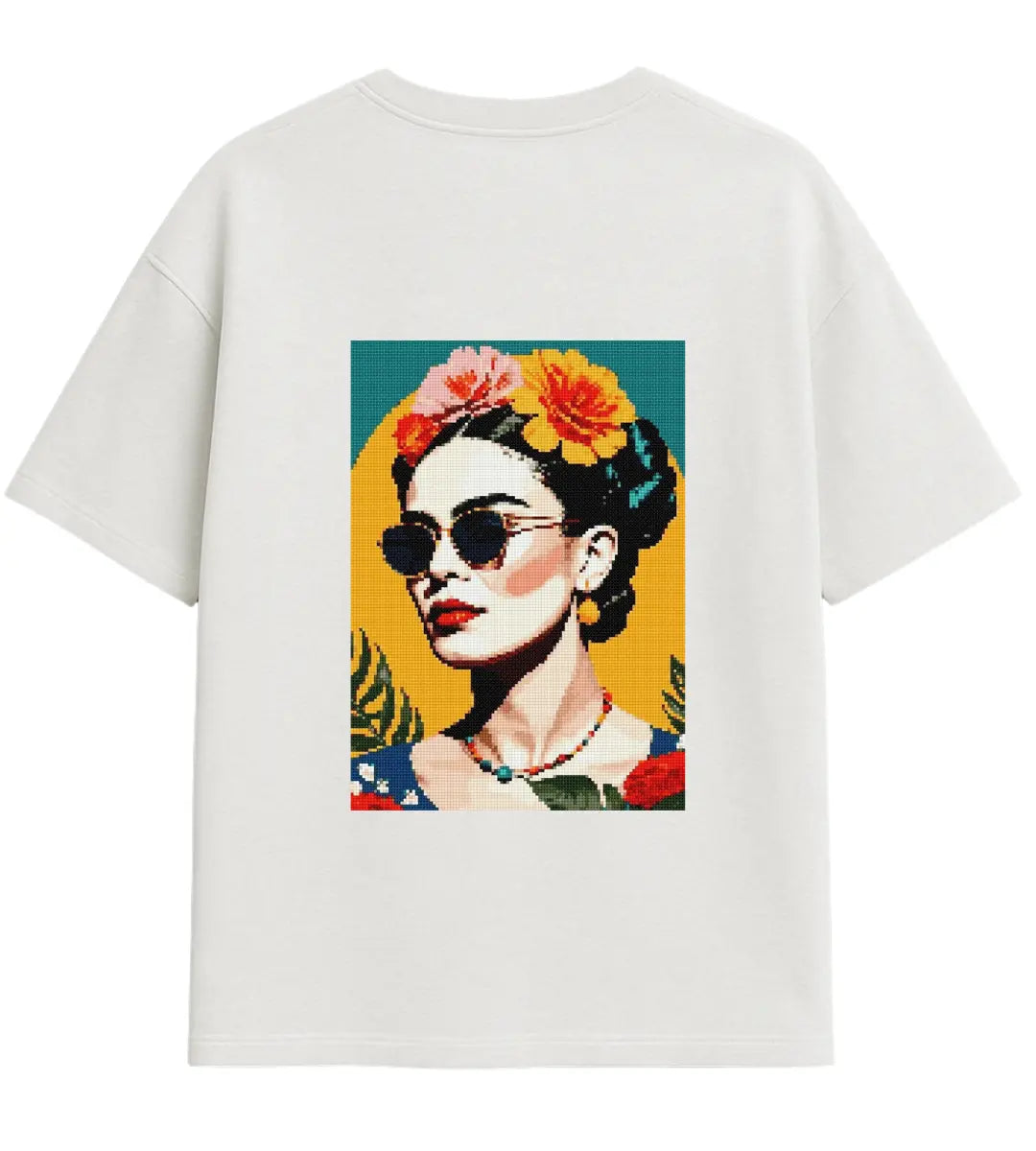 Pixel Frida Oversize T-Shirt Lorinfo
