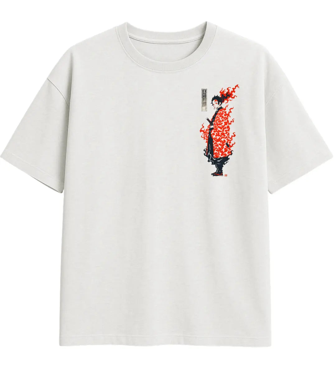 Flame Guardian Oversize T-Shirt Lorinfo