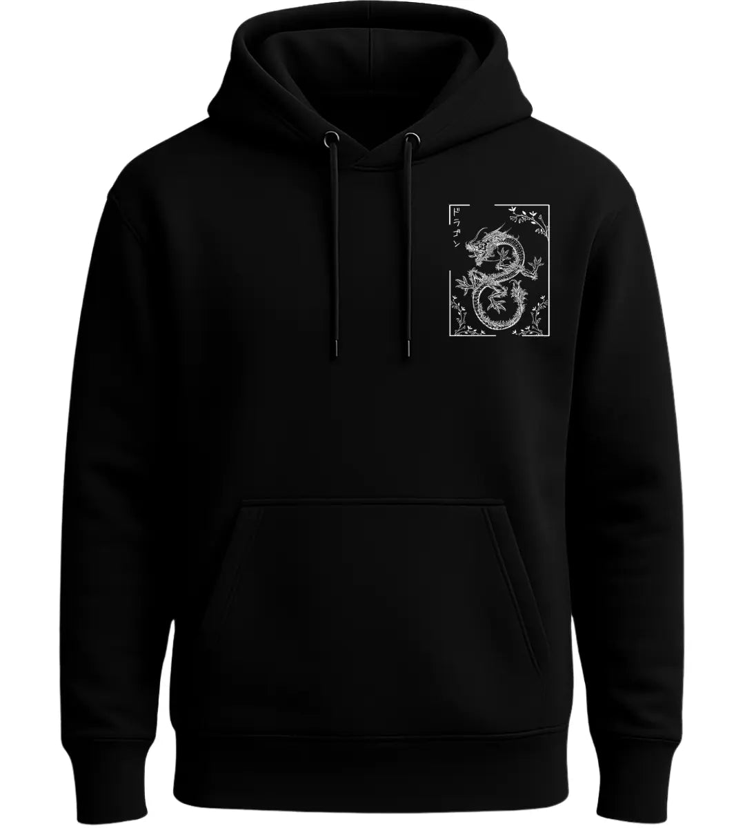 Ancient Dragon Frame Hoodie Lorinfo