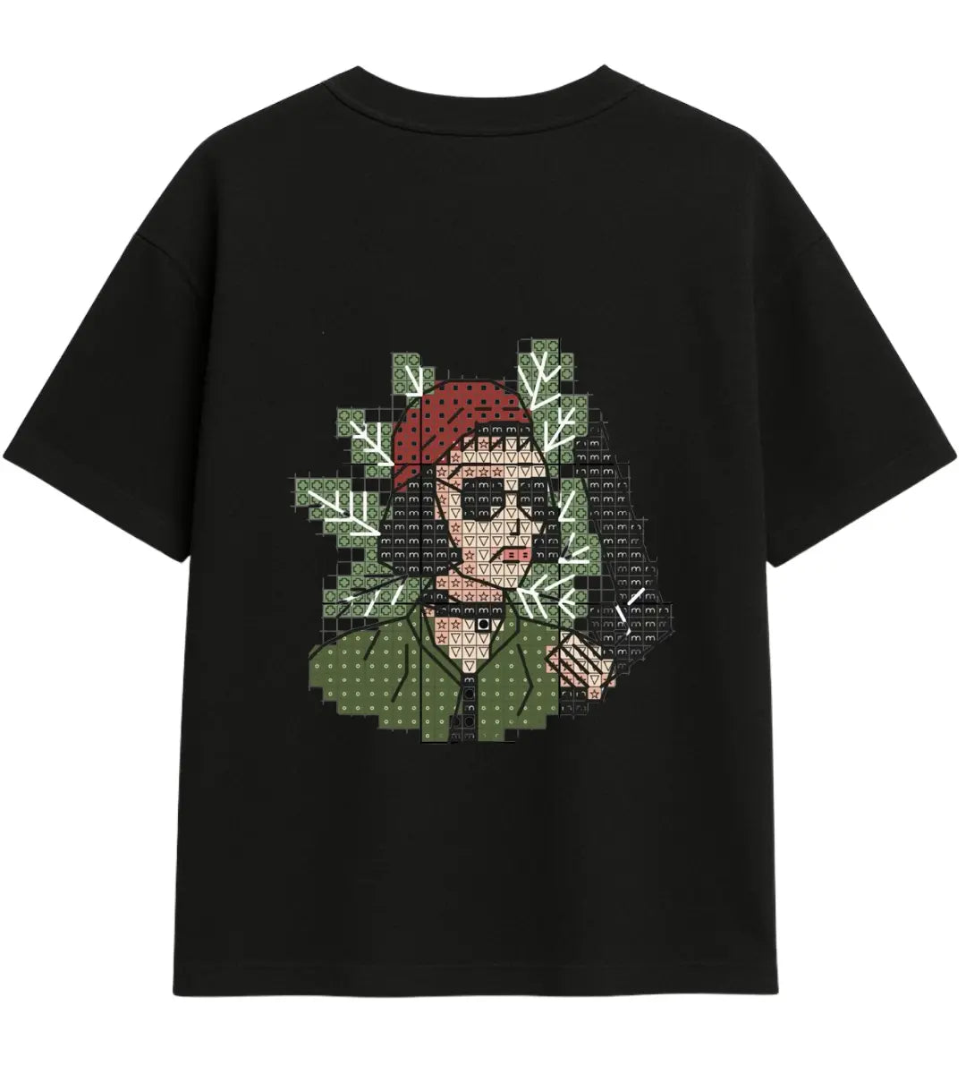 Pixel Revolutionary Oversize T-Shirt Lorinfo