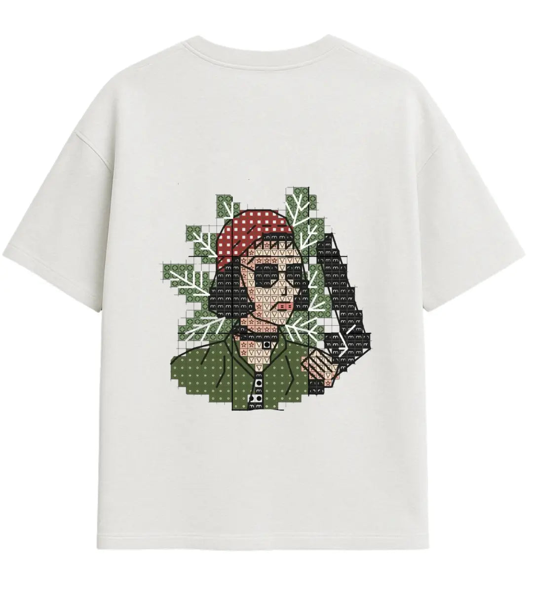 Pixel Revolutionary Oversize T-Shirt Lorinfo