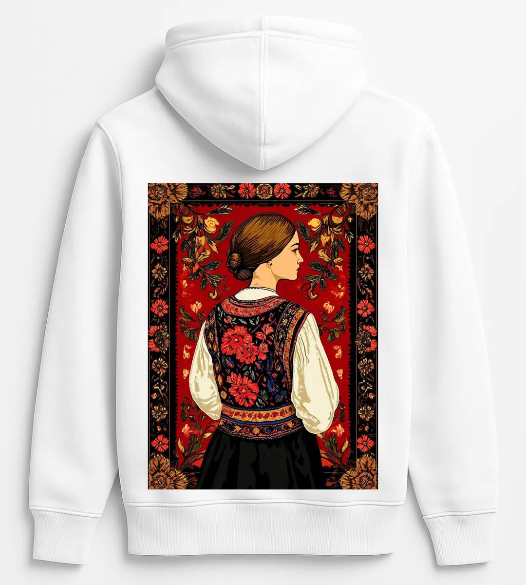Red Spring Hoodie Lorinfo