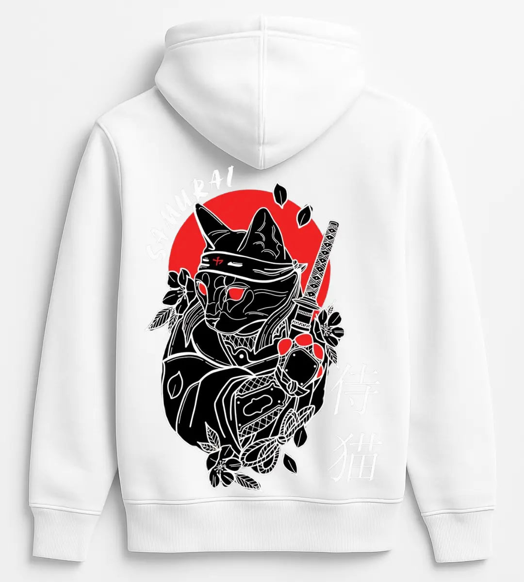 Samurai Cat Noir Hoodie Lorinfo