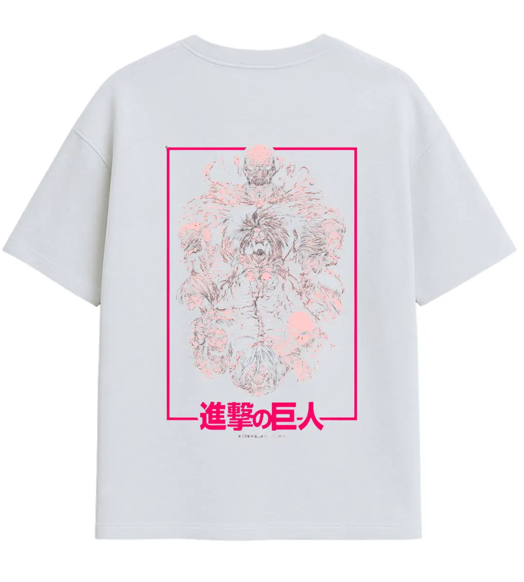 Attack on Titan Oversize T-Shirt Lorinfo