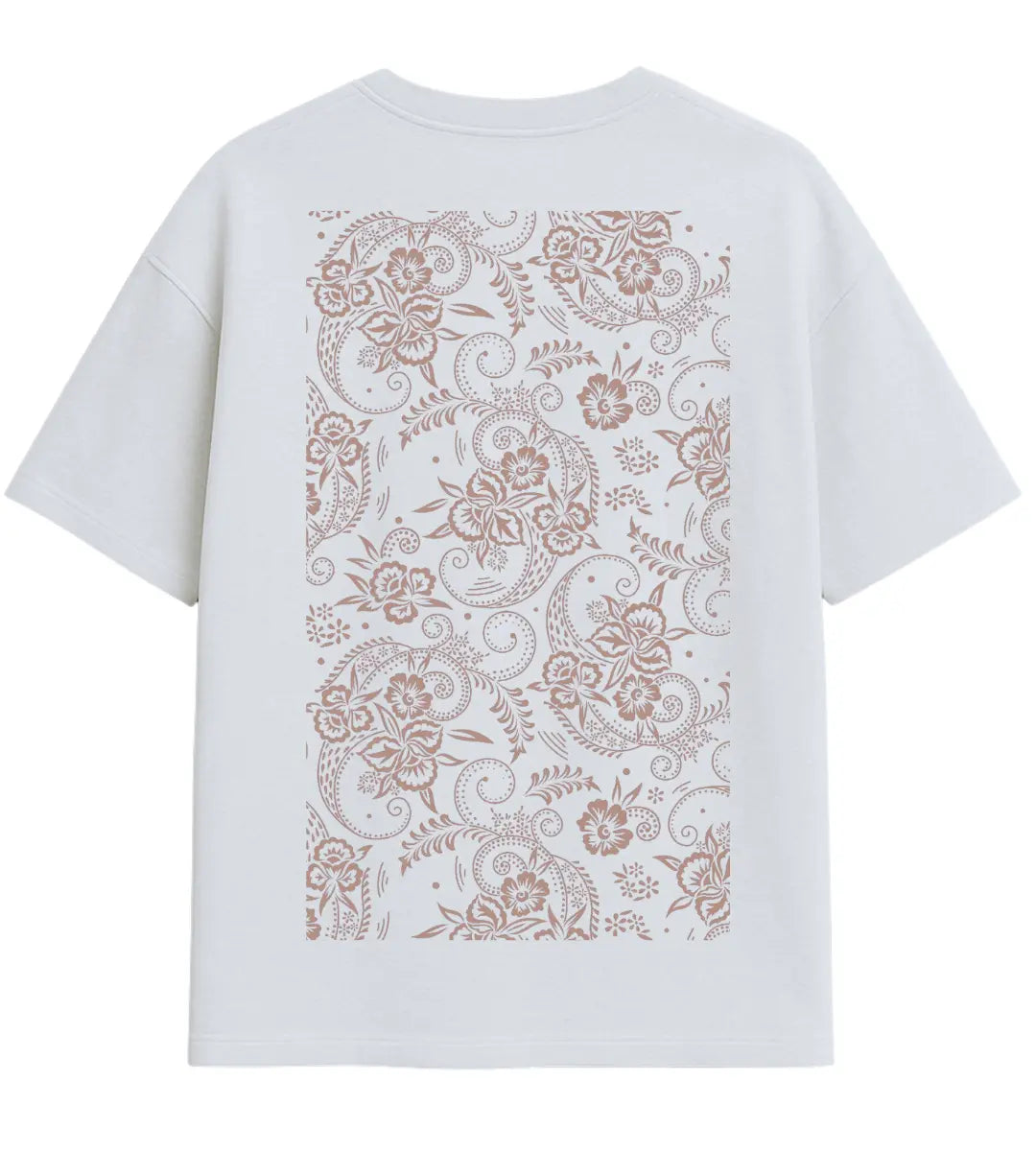 İnce İşlemeler Oversize T-Shirt Lorinfo
