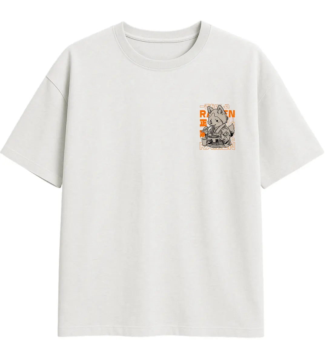 Ramen Shiba Oversize T-Shirt Lorinfo