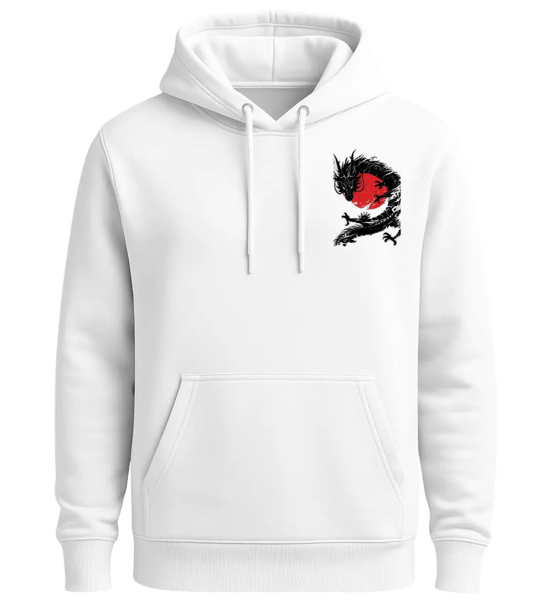 Crimson Shadow Dragon Hoodie Lorinfo
