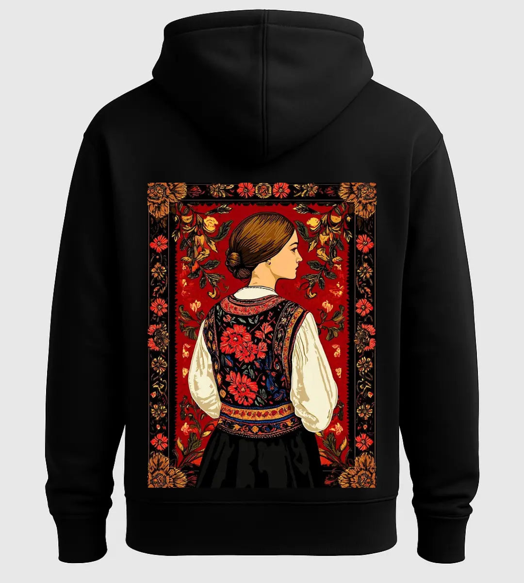 Red Spring Hoodie Lorinfo