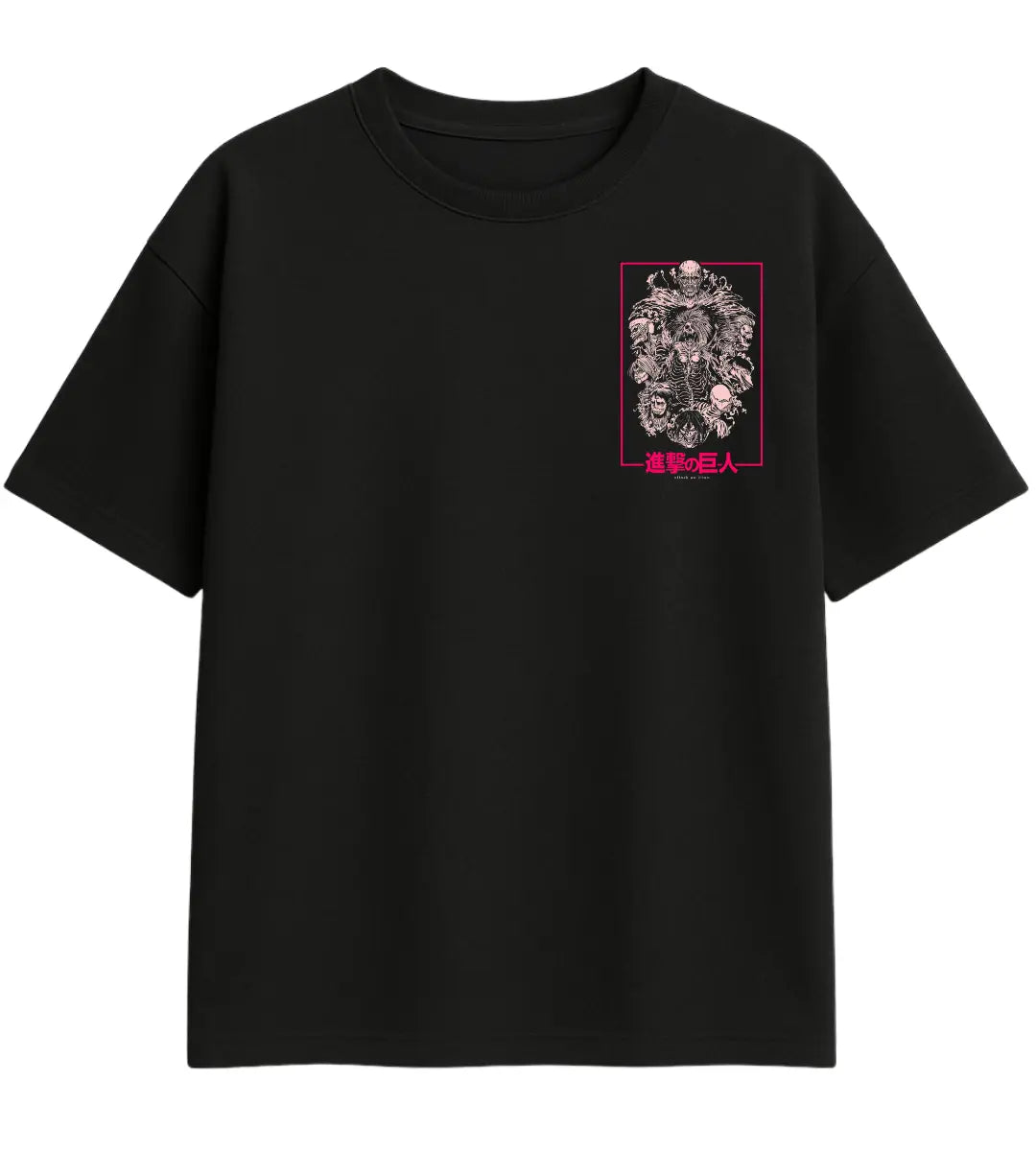 Attack on Titan Oversize T-Shirt Lorinfo